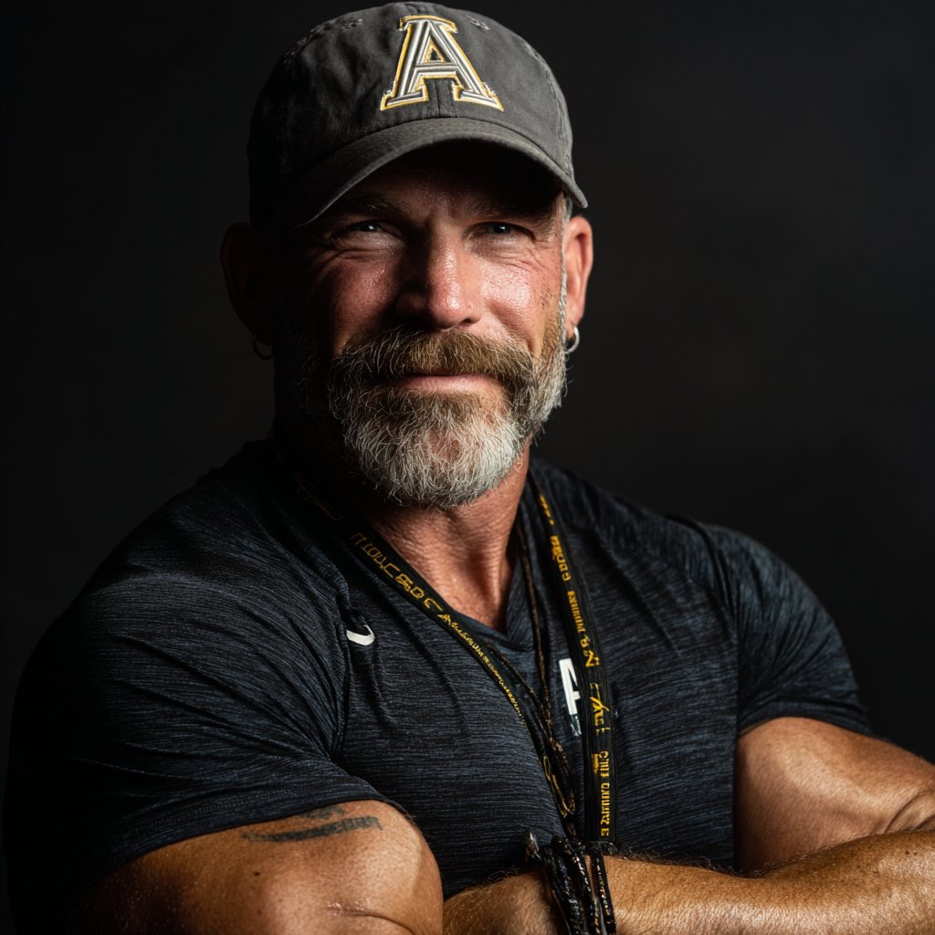 Portrait of Russ, the coach